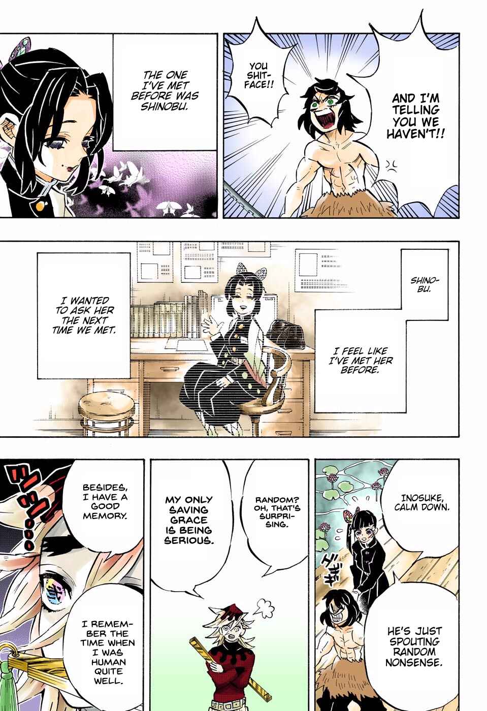 Page 3 Chapter 160 Demon Slayer: Kimetsu no Yaiba (Official Colored)
