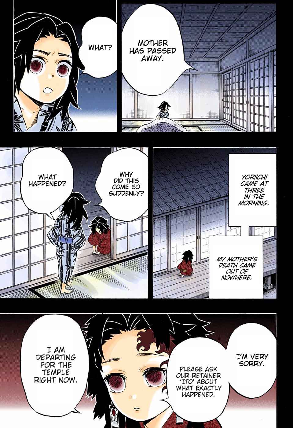 Page 15 Chapter 177 Demon Slayer: Kimetsu no Yaiba (Official Colored)