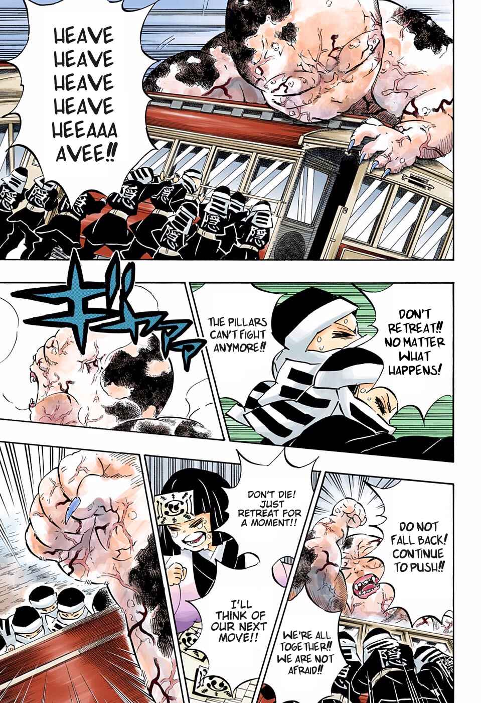 Page 11 Chapter 199 Demon Slayer: Kimetsu no Yaiba (Official Colored)