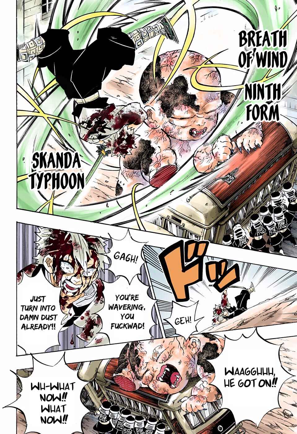 Page 12 Chapter 199 Demon Slayer: Kimetsu no Yaiba (Official Colored)