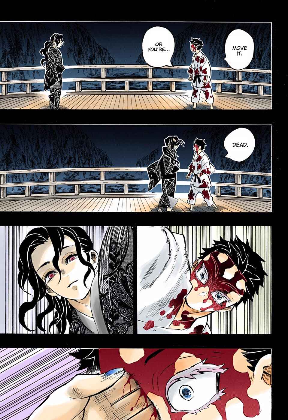 Page 17 Chapter 155 Demon Slayer: Kimetsu no Yaiba (Official Colored)