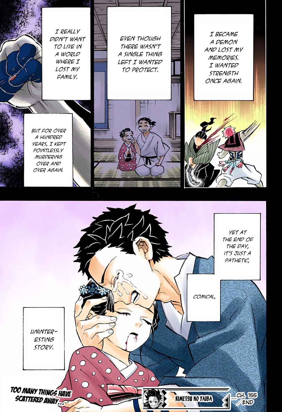 Page 19 Chapter 155 Demon Slayer: Kimetsu no Yaiba (Official Colored)