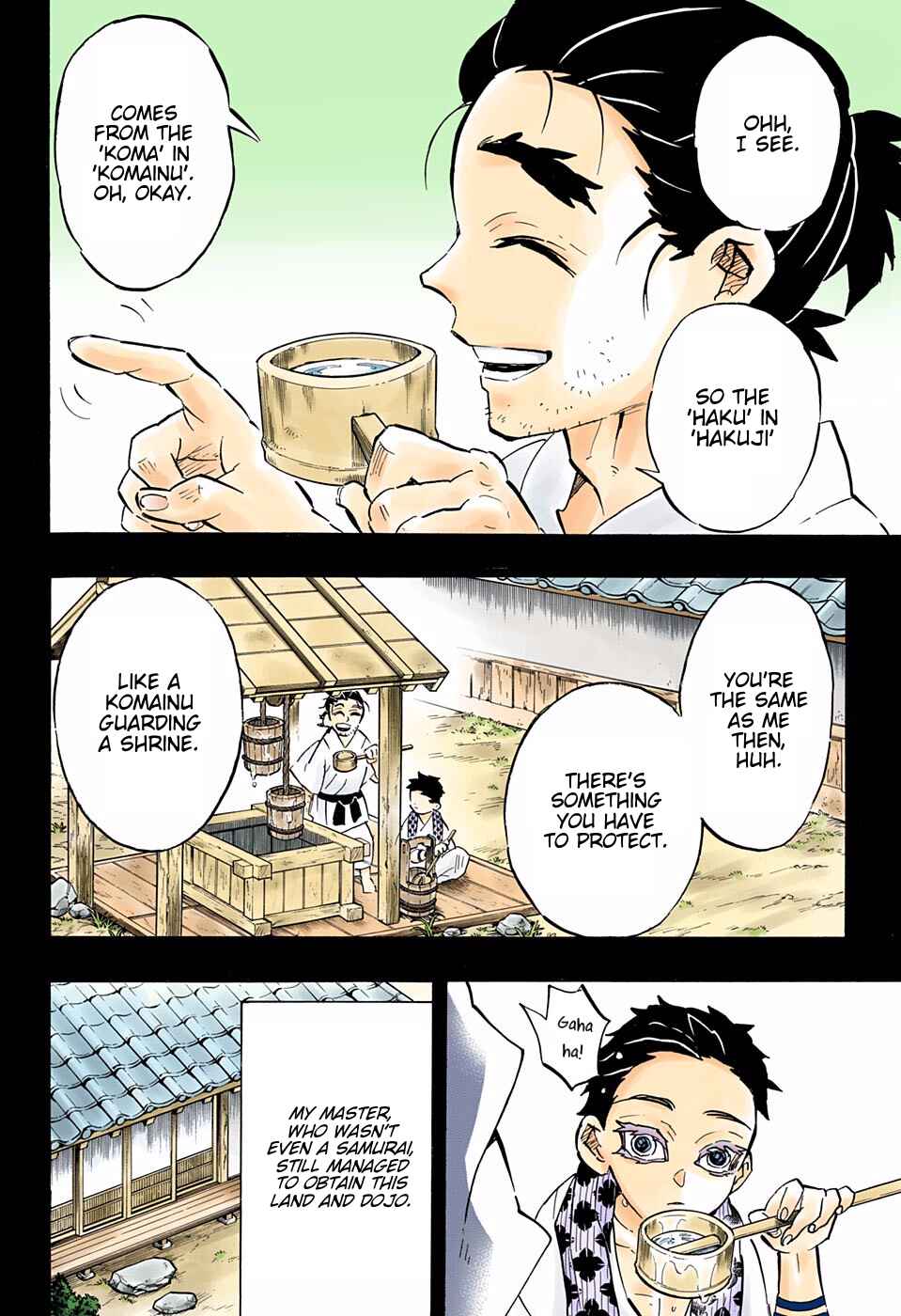 Page 4 Chapter 155 Demon Slayer: Kimetsu no Yaiba (Official Colored)