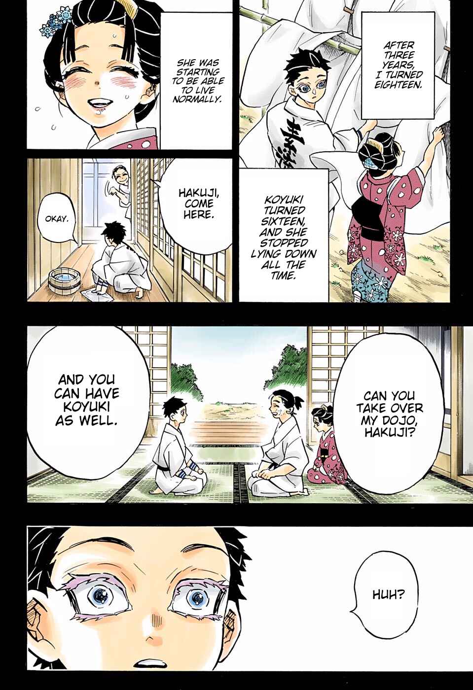 Page 6 Chapter 155 Demon Slayer: Kimetsu no Yaiba (Official Colored)