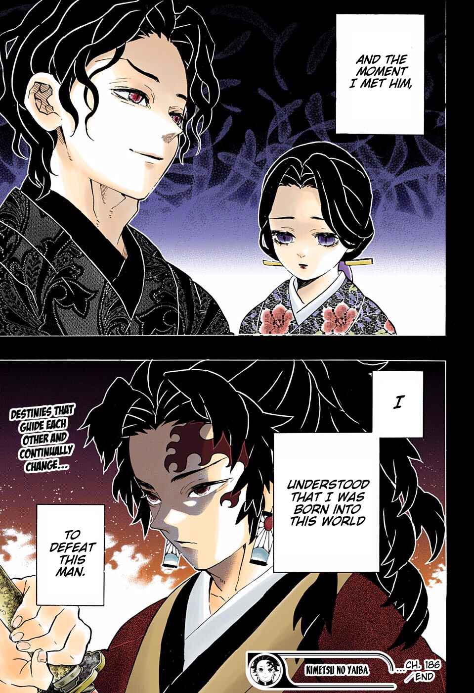 Page 19 Chapter 186 Demon Slayer: Kimetsu no Yaiba (Official Colored)