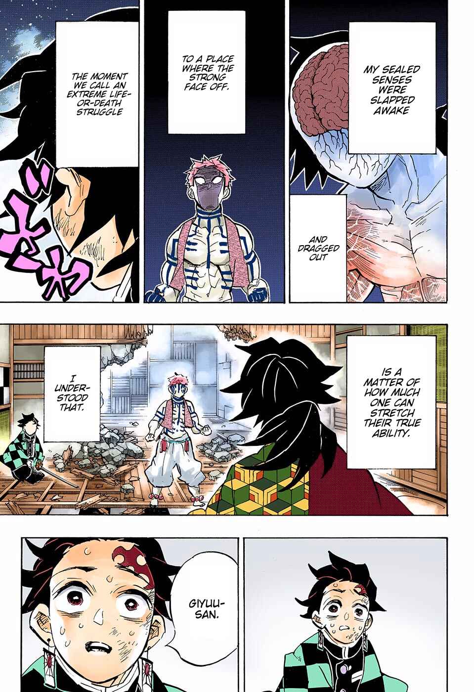 Page 3 Chapter 150 Demon Slayer: Kimetsu no Yaiba (Official Colored)