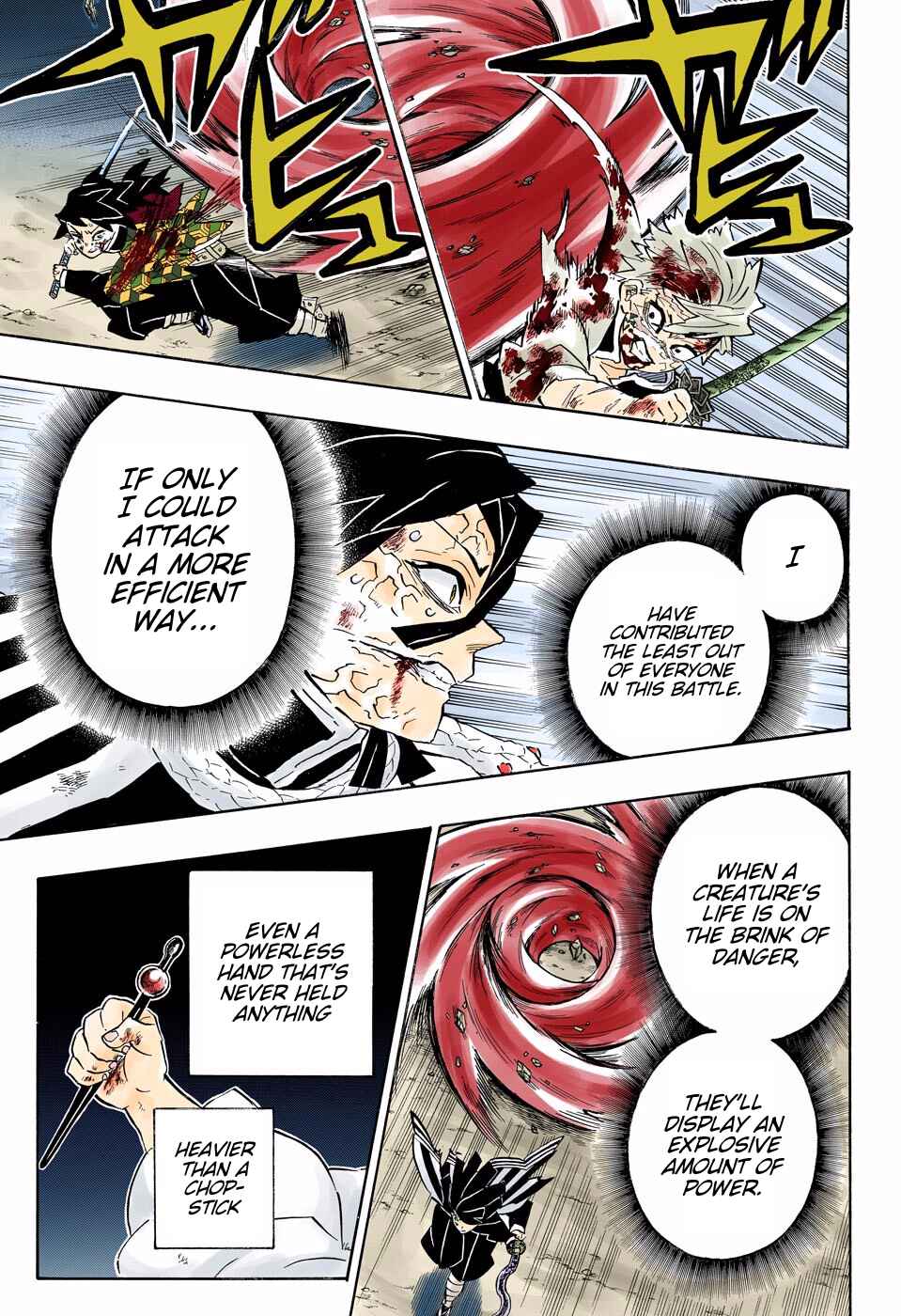 Page 17 Chapter 189 Demon Slayer: Kimetsu no Yaiba (Official Colored)