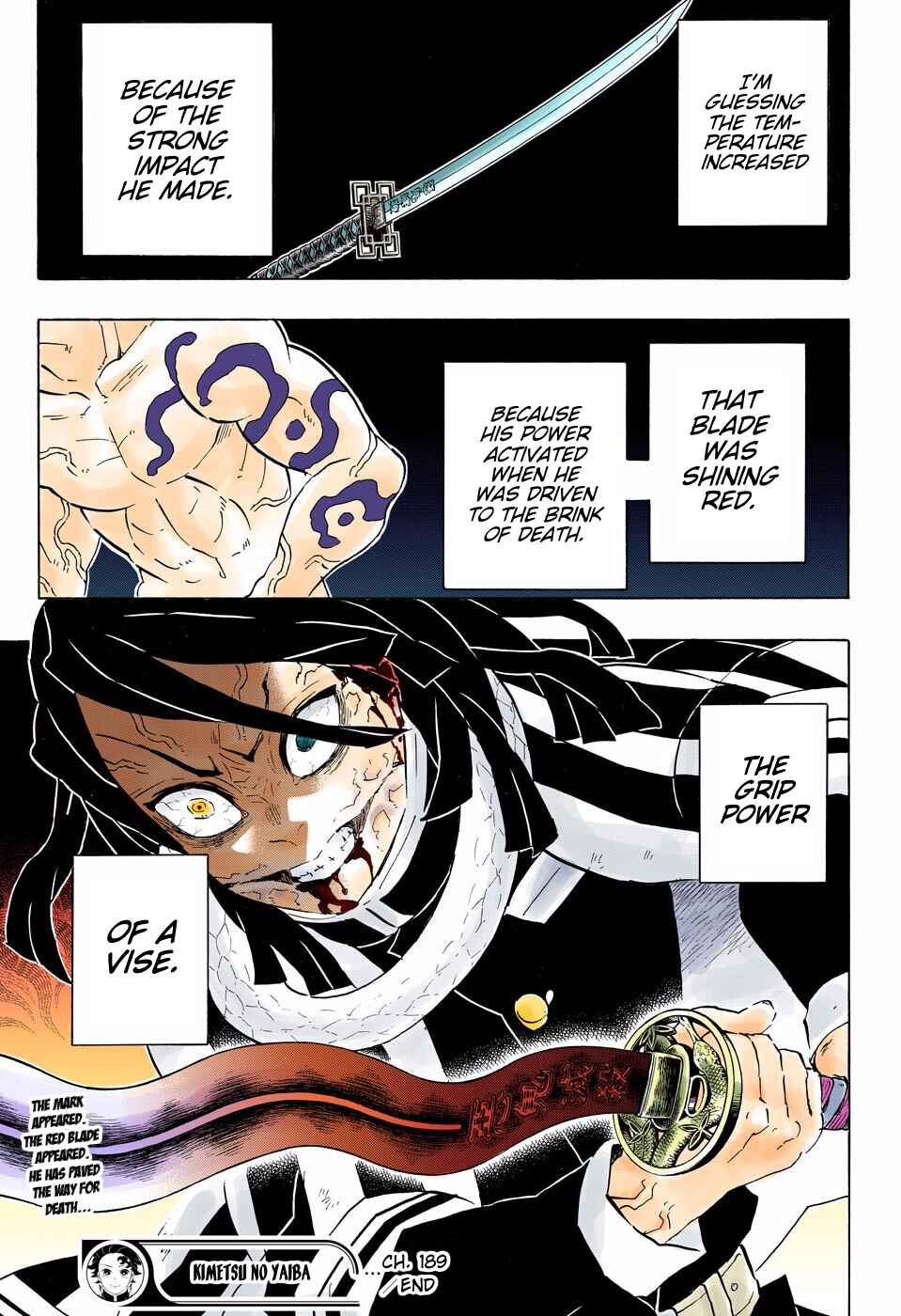 Page 19 Chapter 189 Demon Slayer: Kimetsu no Yaiba (Official Colored)