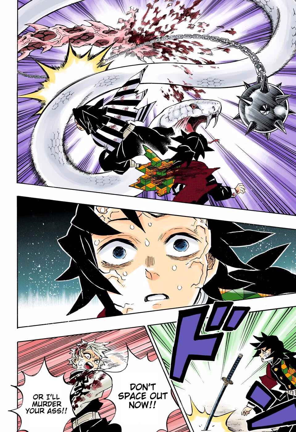 Page 8 Chapter 189 Demon Slayer: Kimetsu no Yaiba (Official Colored)