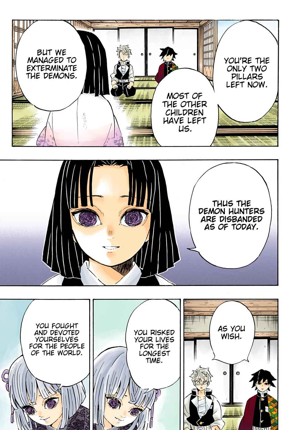 Page 13 Chapter 204 Demon Slayer: Kimetsu no Yaiba (Official Colored)