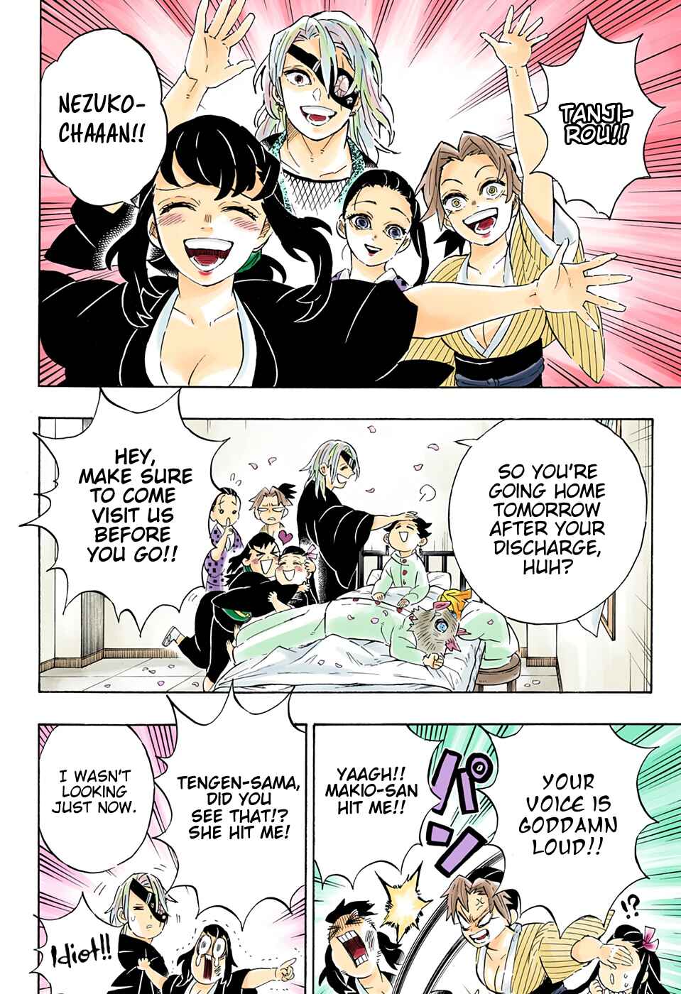Page 16 Chapter 204 Demon Slayer: Kimetsu no Yaiba (Official Colored)