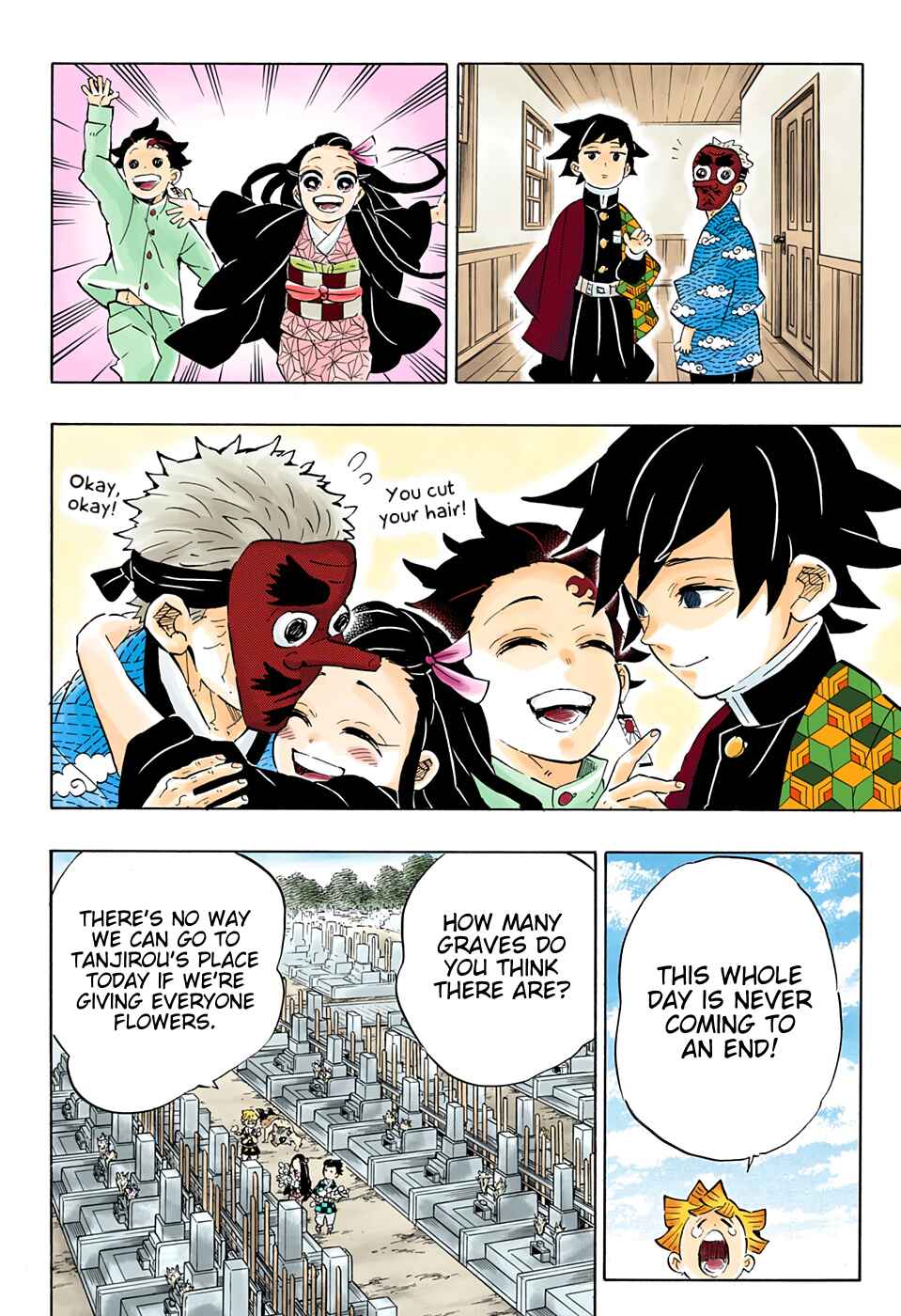 Page 26 Chapter 204 Demon Slayer: Kimetsu no Yaiba (Official Colored)