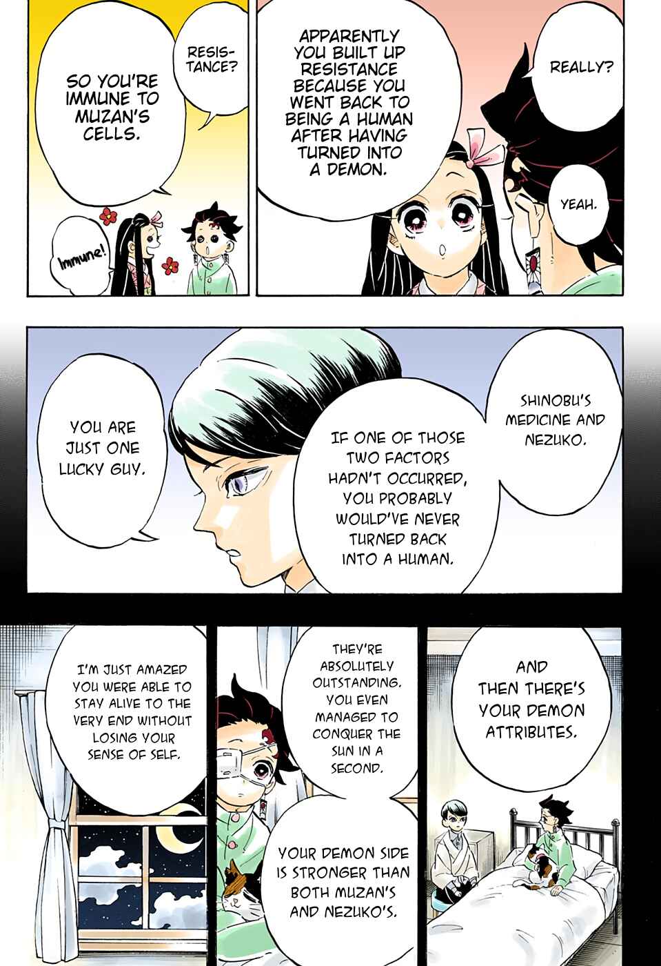 Page 9 Chapter 204 Demon Slayer: Kimetsu no Yaiba (Official Colored)