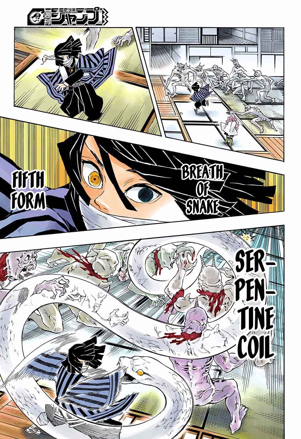 Page 9 Chapter 140 Demon Slayer: Kimetsu no Yaiba (Official Colored)