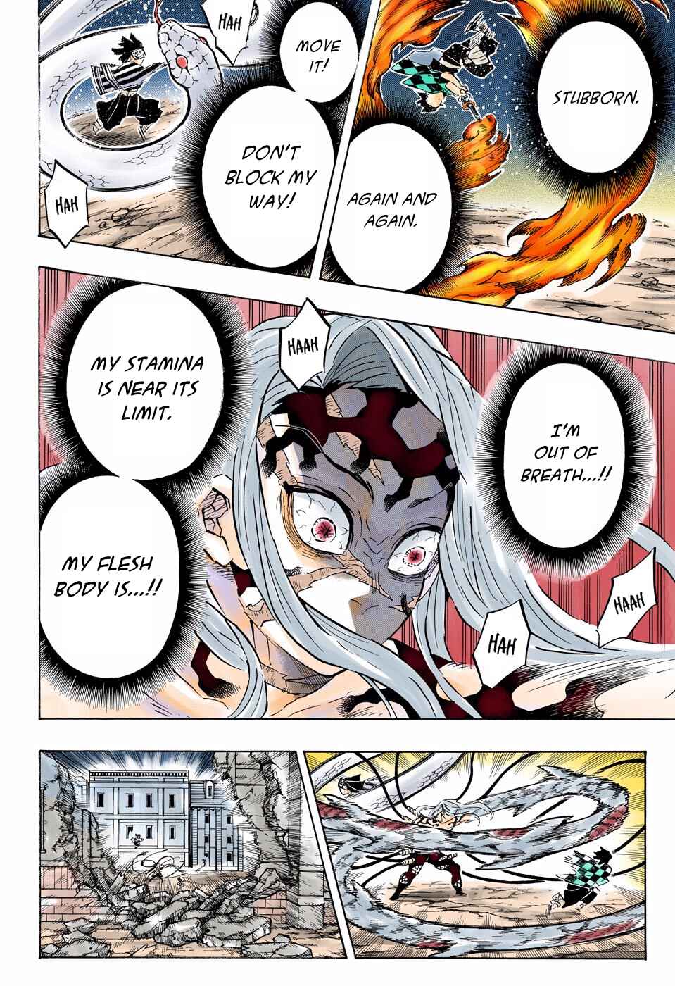 Page 18 Chapter 195 Demon Slayer: Kimetsu no Yaiba (Official Colored)