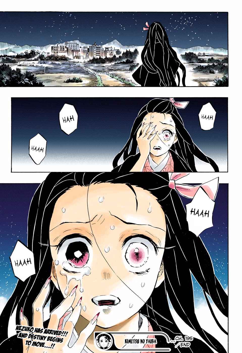 Page 19 Chapter 195 Demon Slayer: Kimetsu no Yaiba (Official Colored)