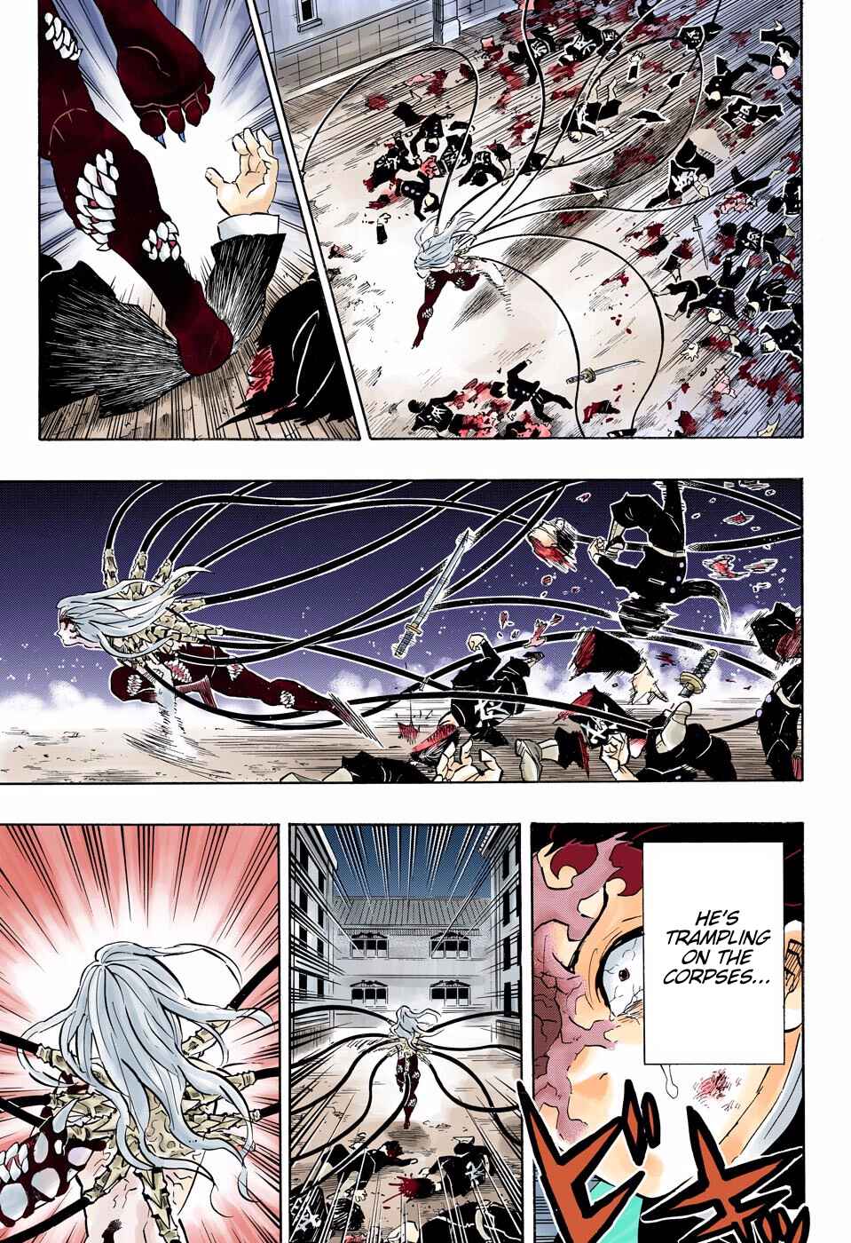 Page 9 Chapter 195 Demon Slayer: Kimetsu no Yaiba (Official Colored)