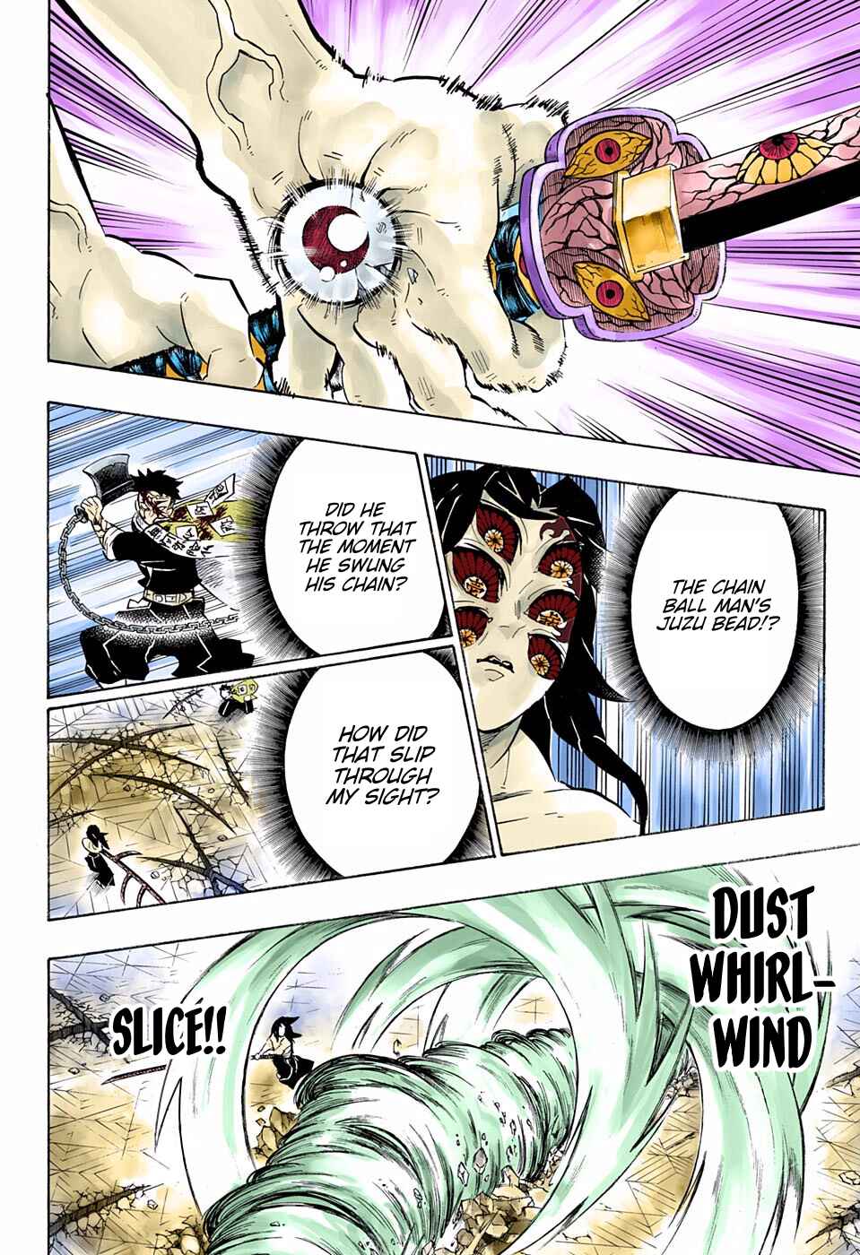 Page 12 Chapter 173 Demon Slayer: Kimetsu no Yaiba (Official Colored)