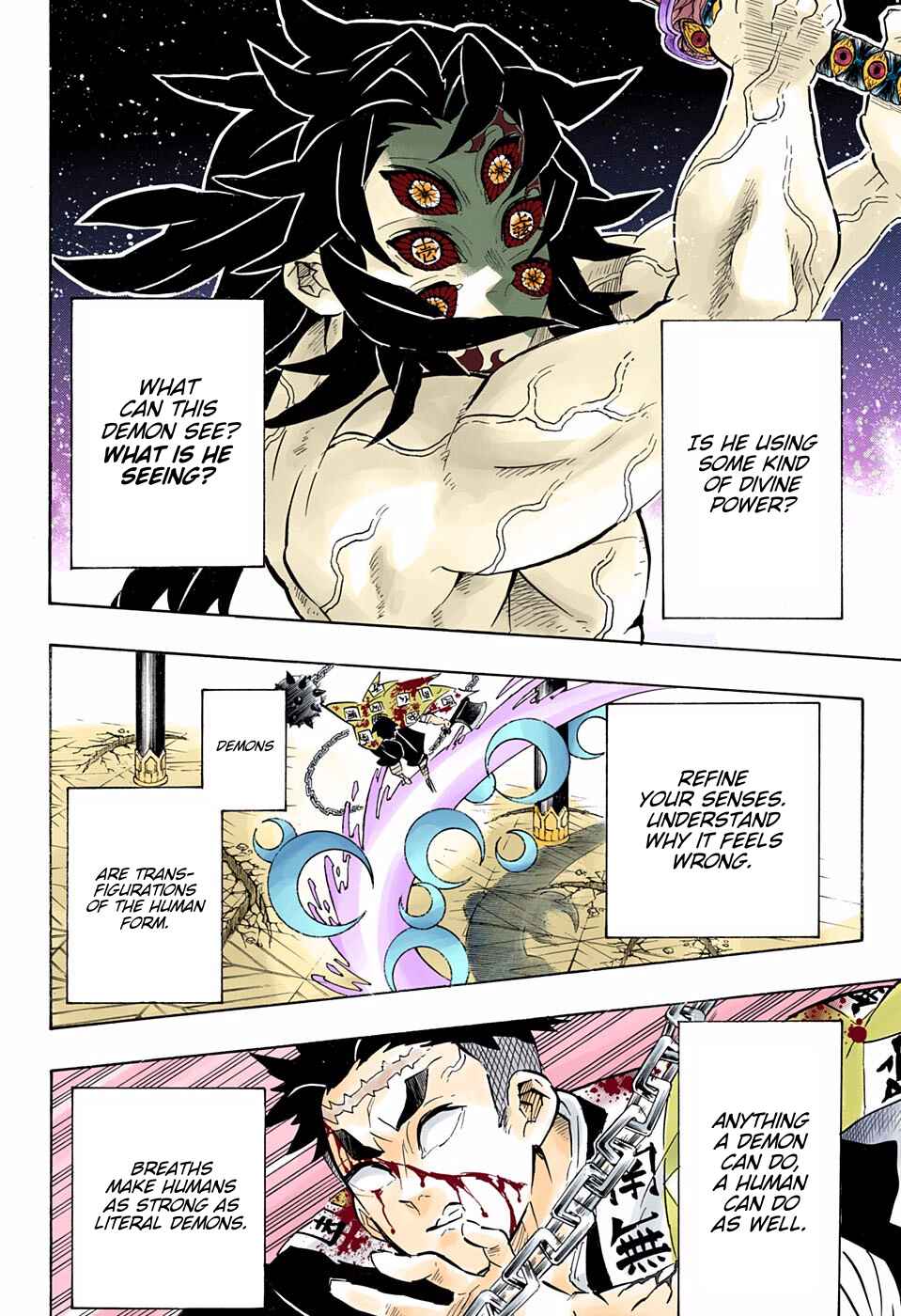 Page 4 Chapter 173 Demon Slayer: Kimetsu no Yaiba (Official Colored)