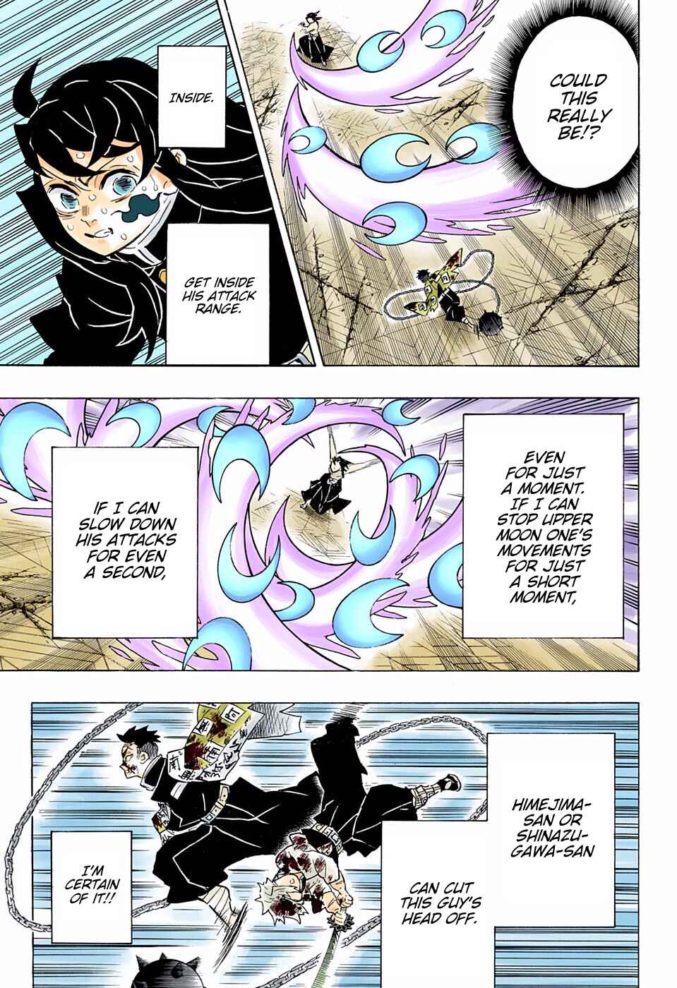 Page 7 Chapter 173 Demon Slayer: Kimetsu no Yaiba (Official Colored)