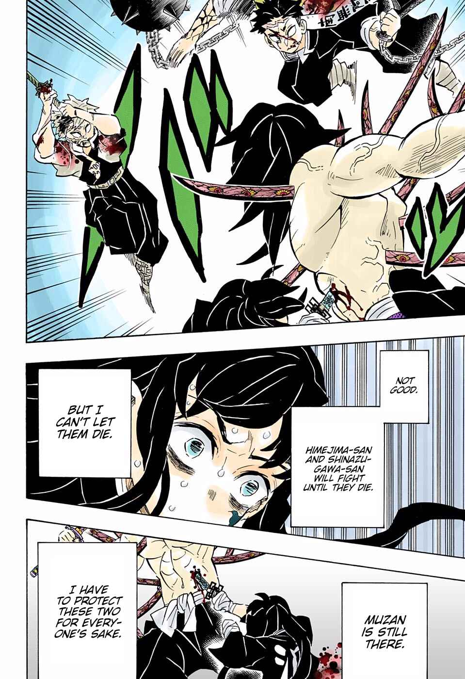 Page 10 Chapter 175 Demon Slayer: Kimetsu no Yaiba (Official Colored)