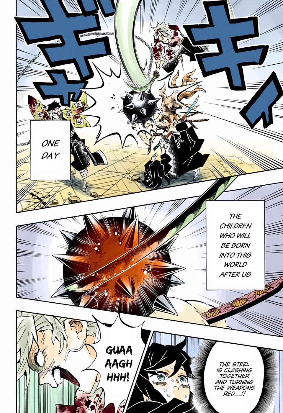 Page 22 Chapter 175 Demon Slayer: Kimetsu no Yaiba (Official Colored)