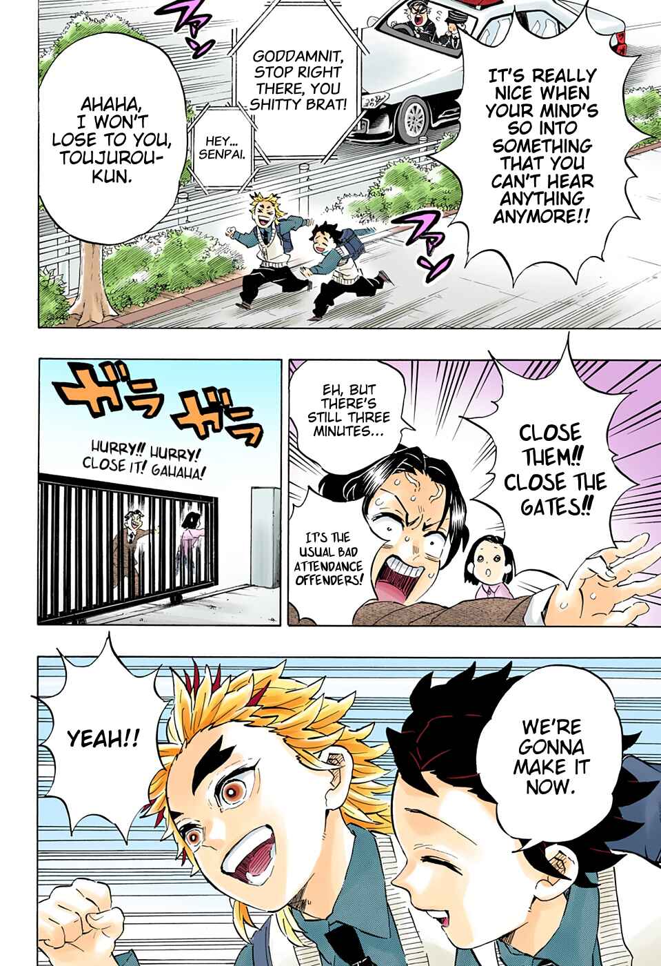 Page 21 Chapter 205 Demon Slayer: Kimetsu no Yaiba (Official Colored)