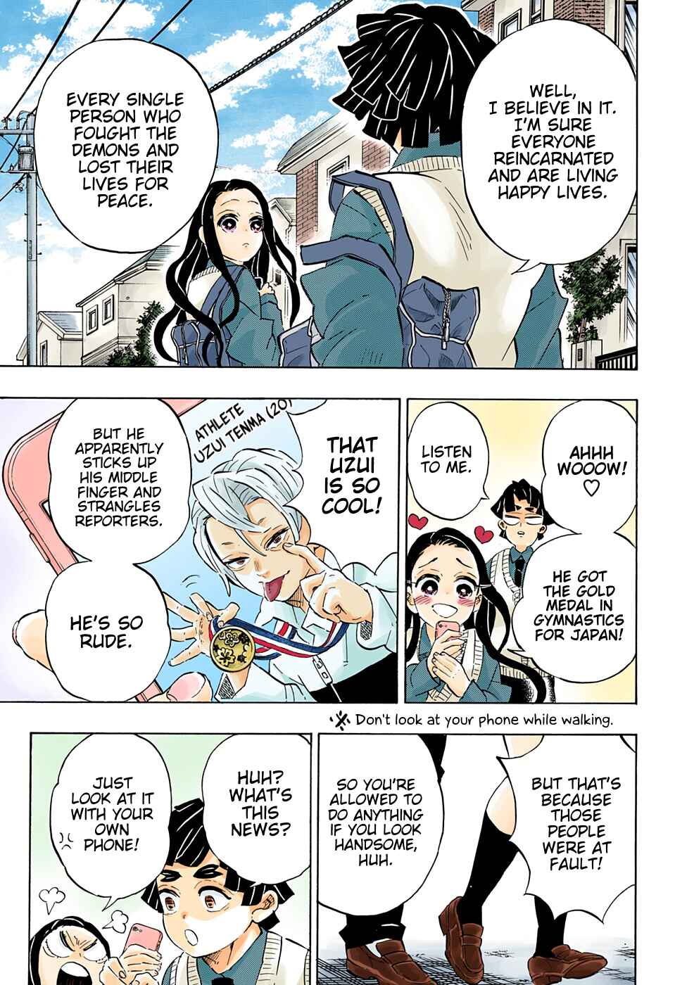 Page 6 Chapter 205 Demon Slayer: Kimetsu no Yaiba (Official Colored)