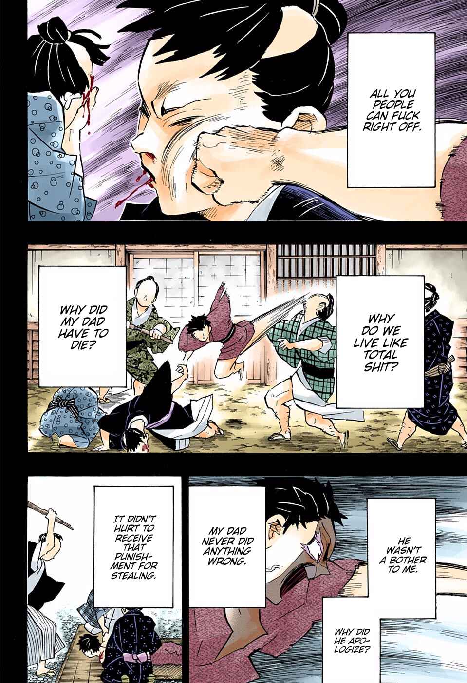 Page 10 Chapter 154 Demon Slayer: Kimetsu no Yaiba (Official Colored)
