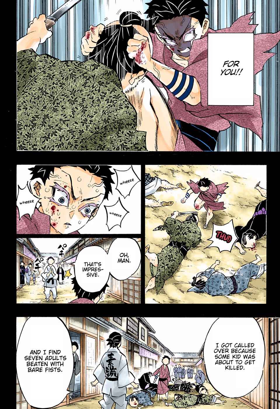 Page 12 Chapter 154 Demon Slayer: Kimetsu no Yaiba (Official Colored)