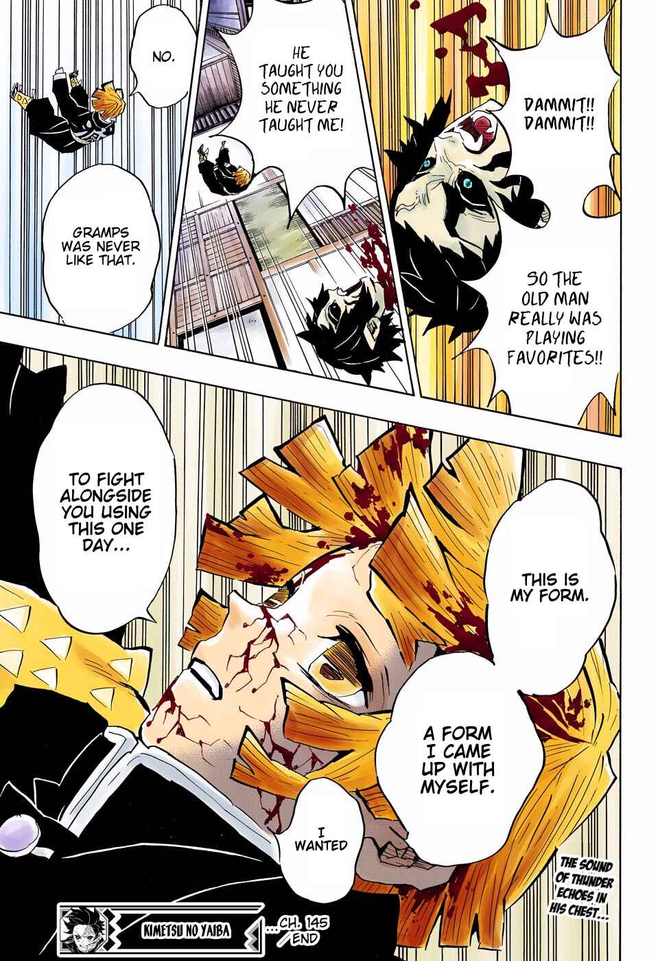 Page 17 Chapter 145 Demon Slayer: Kimetsu no Yaiba (Official Colored)