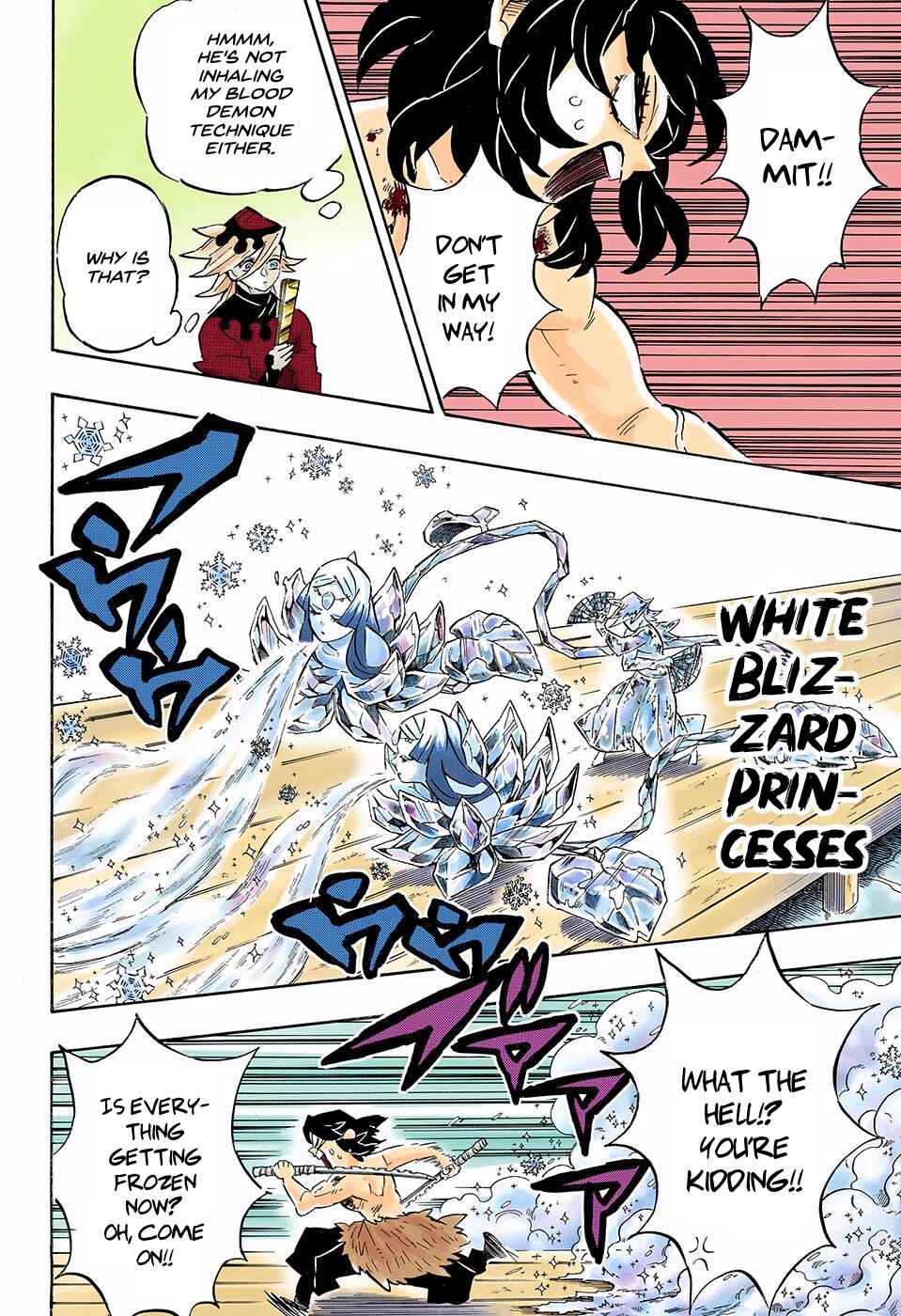 Page 12 Chapter 161 Demon Slayer: Kimetsu no Yaiba (Official Colored)