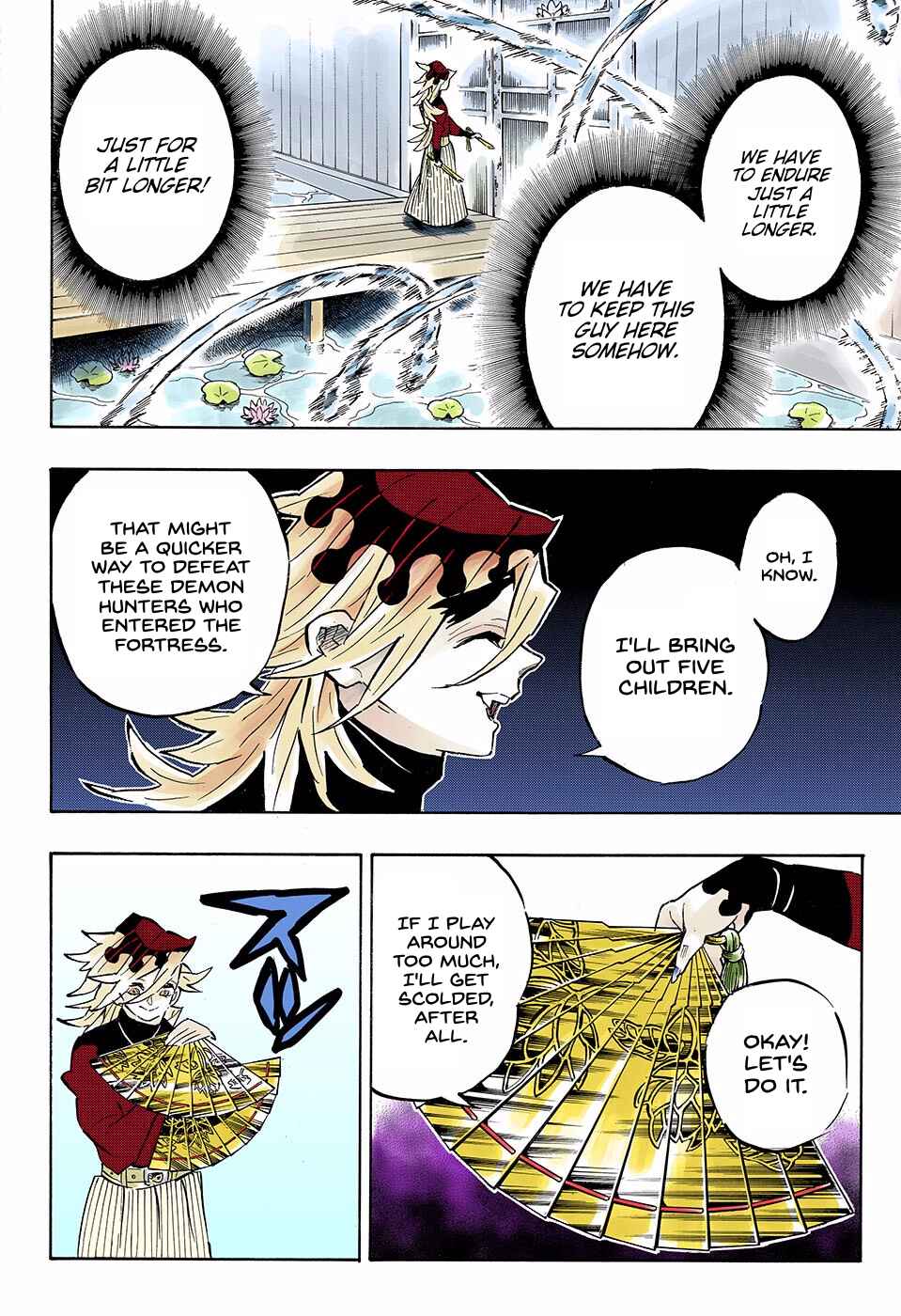 Page 14 Chapter 161 Demon Slayer: Kimetsu no Yaiba (Official Colored)