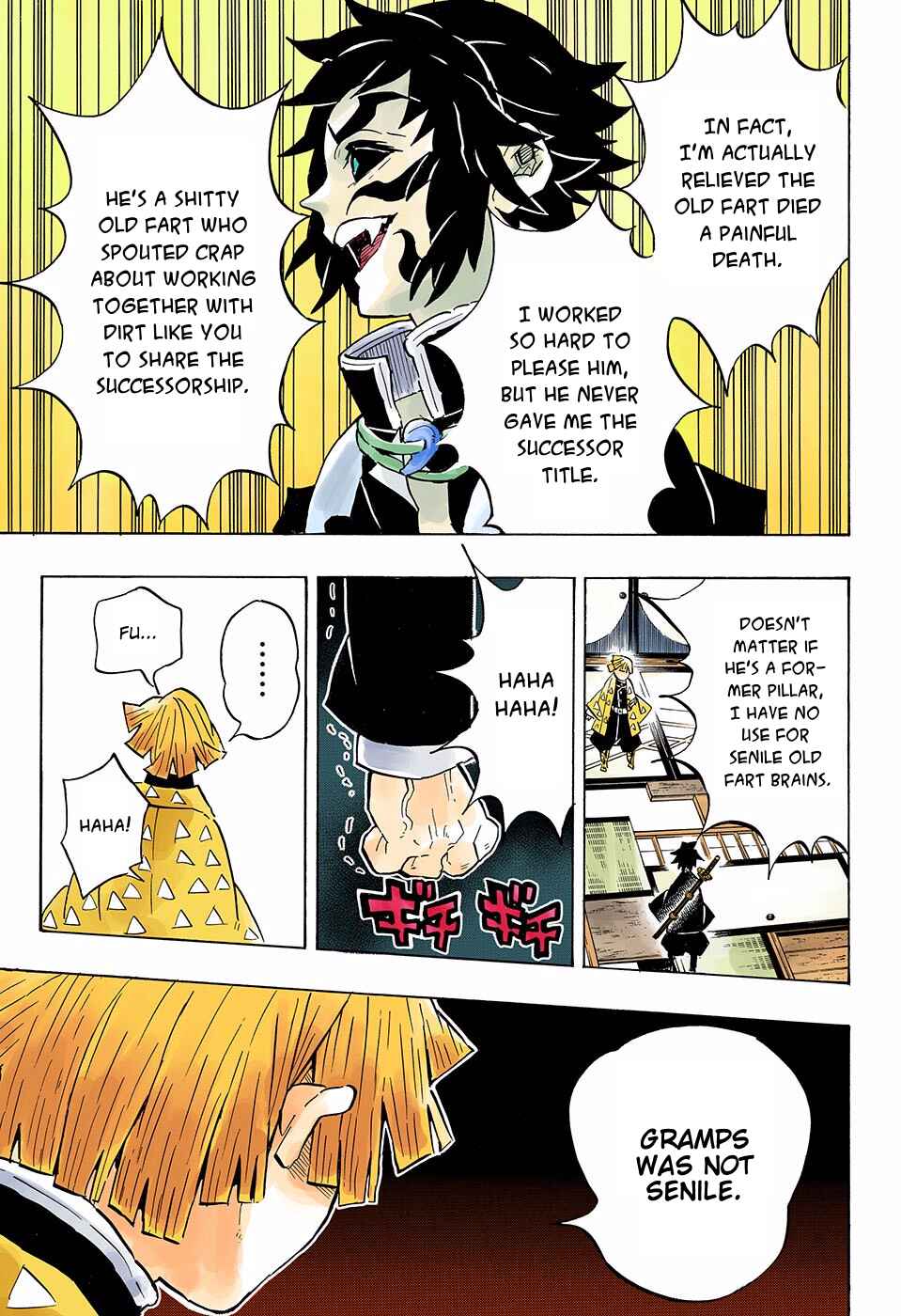 Page 15 Chapter 144 Demon Slayer: Kimetsu no Yaiba (Official Colored)