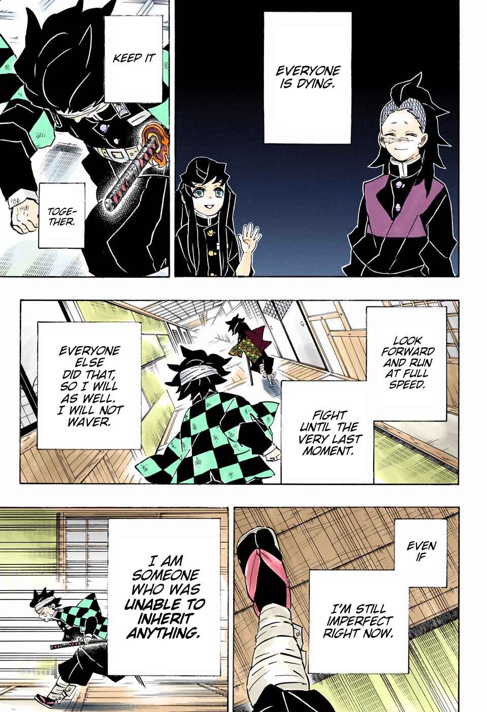 Page 3 Chapter 180 Demon Slayer: Kimetsu no Yaiba (Official Colored)