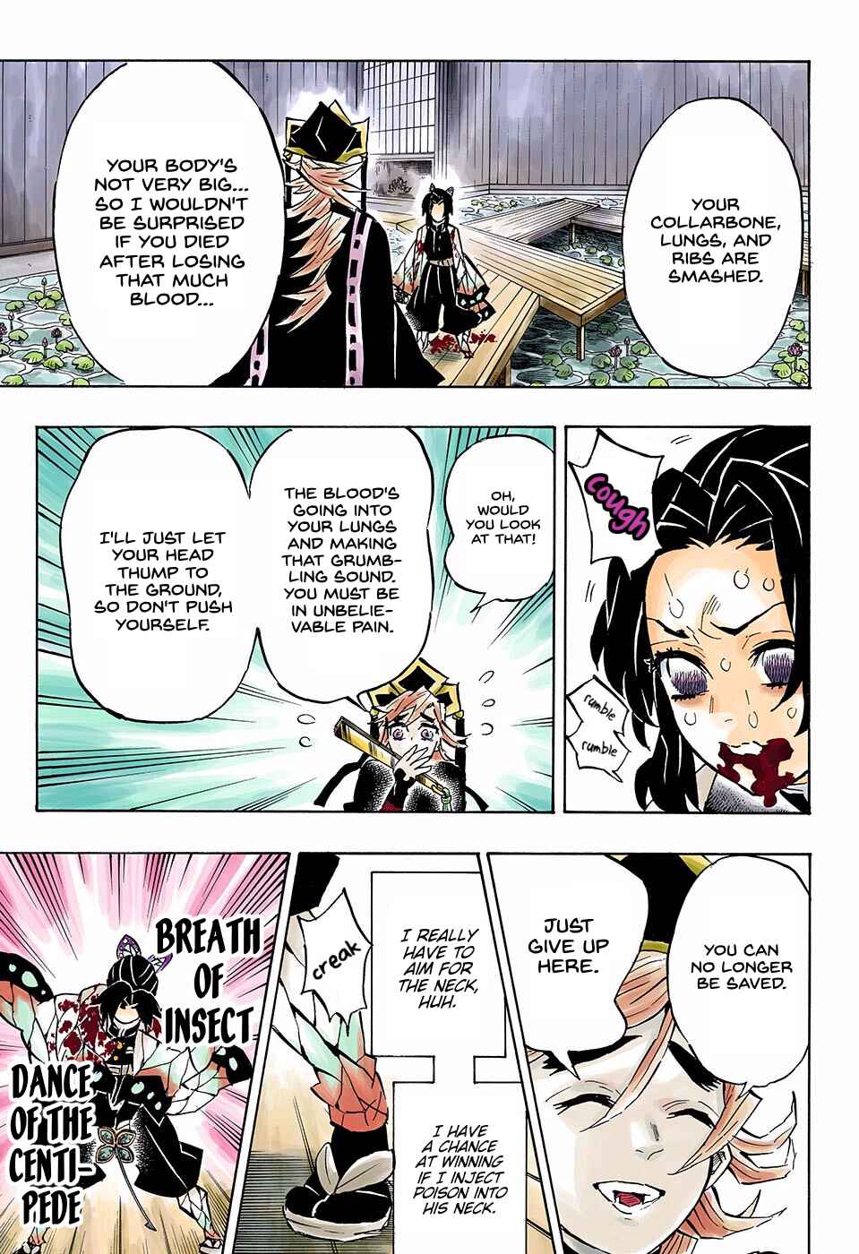 Page 15 Chapter 142 Demon Slayer: Kimetsu no Yaiba (Official Colored)