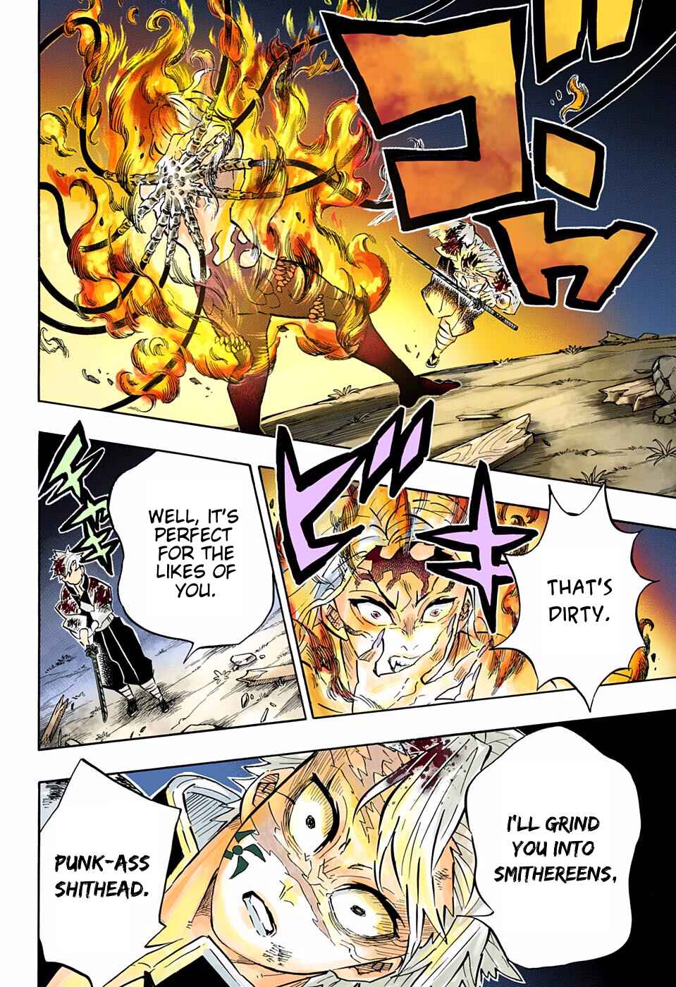 Page 16 Chapter 185 Demon Slayer: Kimetsu no Yaiba (Official Colored)