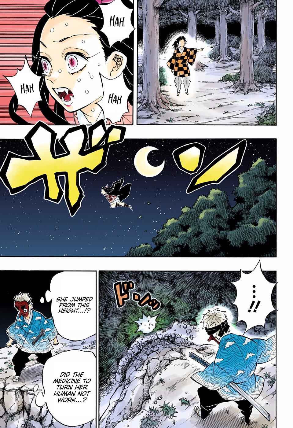 Page 7 Chapter 185 Demon Slayer: Kimetsu no Yaiba (Official Colored)