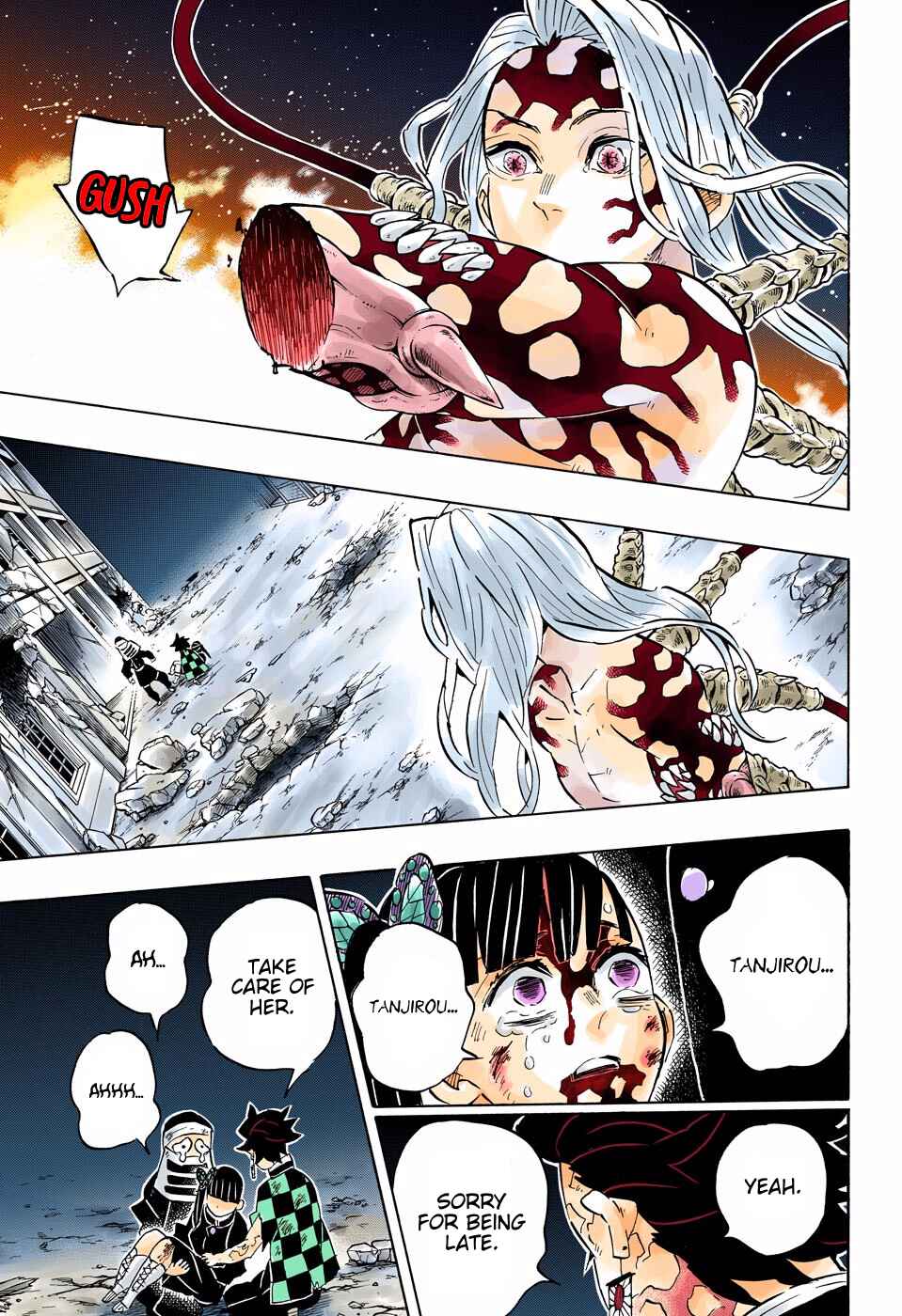Page 20 Chapter 191 Demon Slayer: Kimetsu no Yaiba (Official Colored)