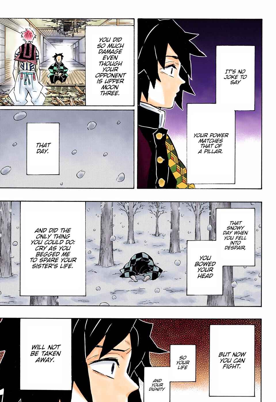 Page 18 Chapter 147 Demon Slayer: Kimetsu no Yaiba (Official Colored)