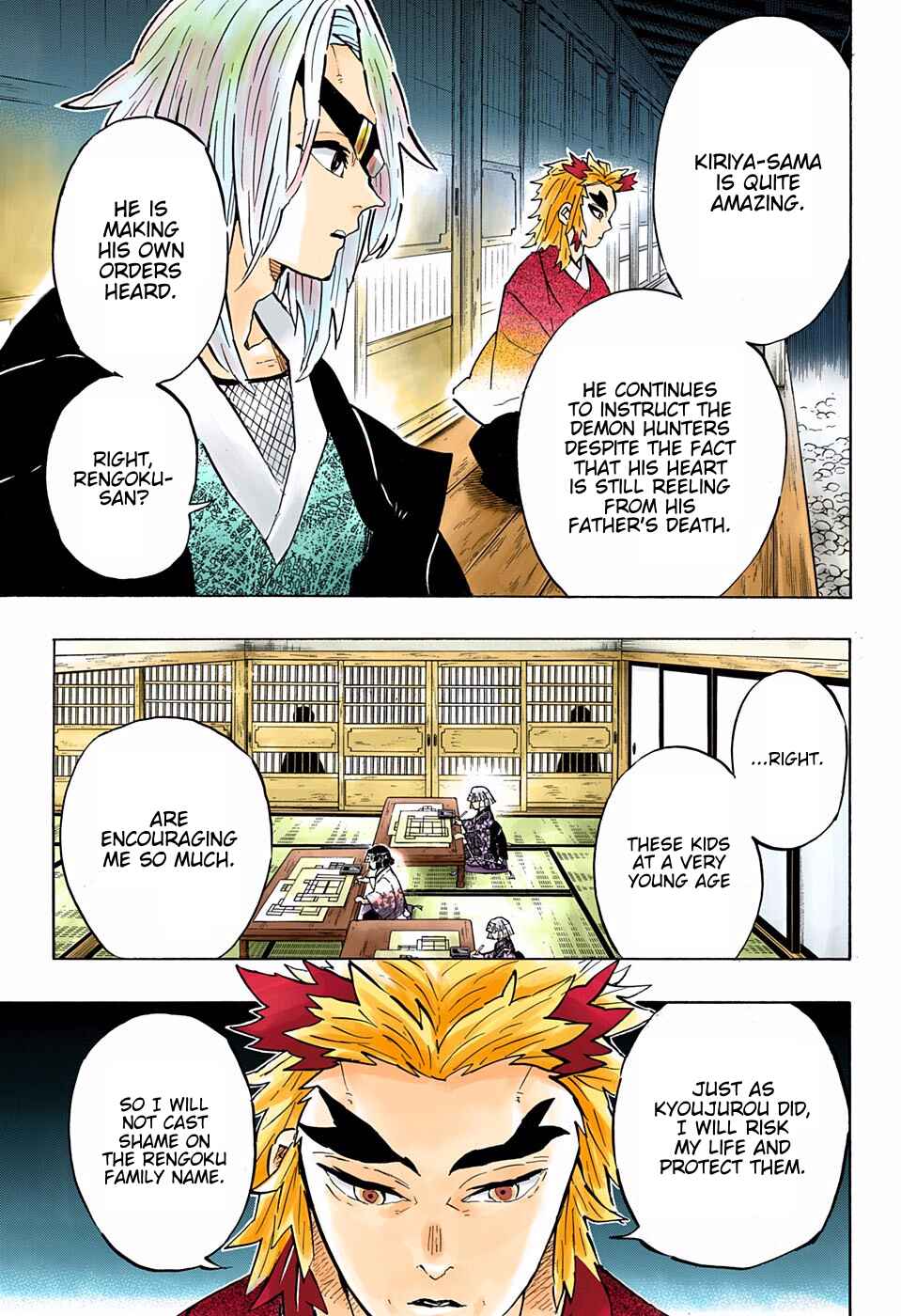 Page 4 Chapter 147 Demon Slayer: Kimetsu no Yaiba (Official Colored)