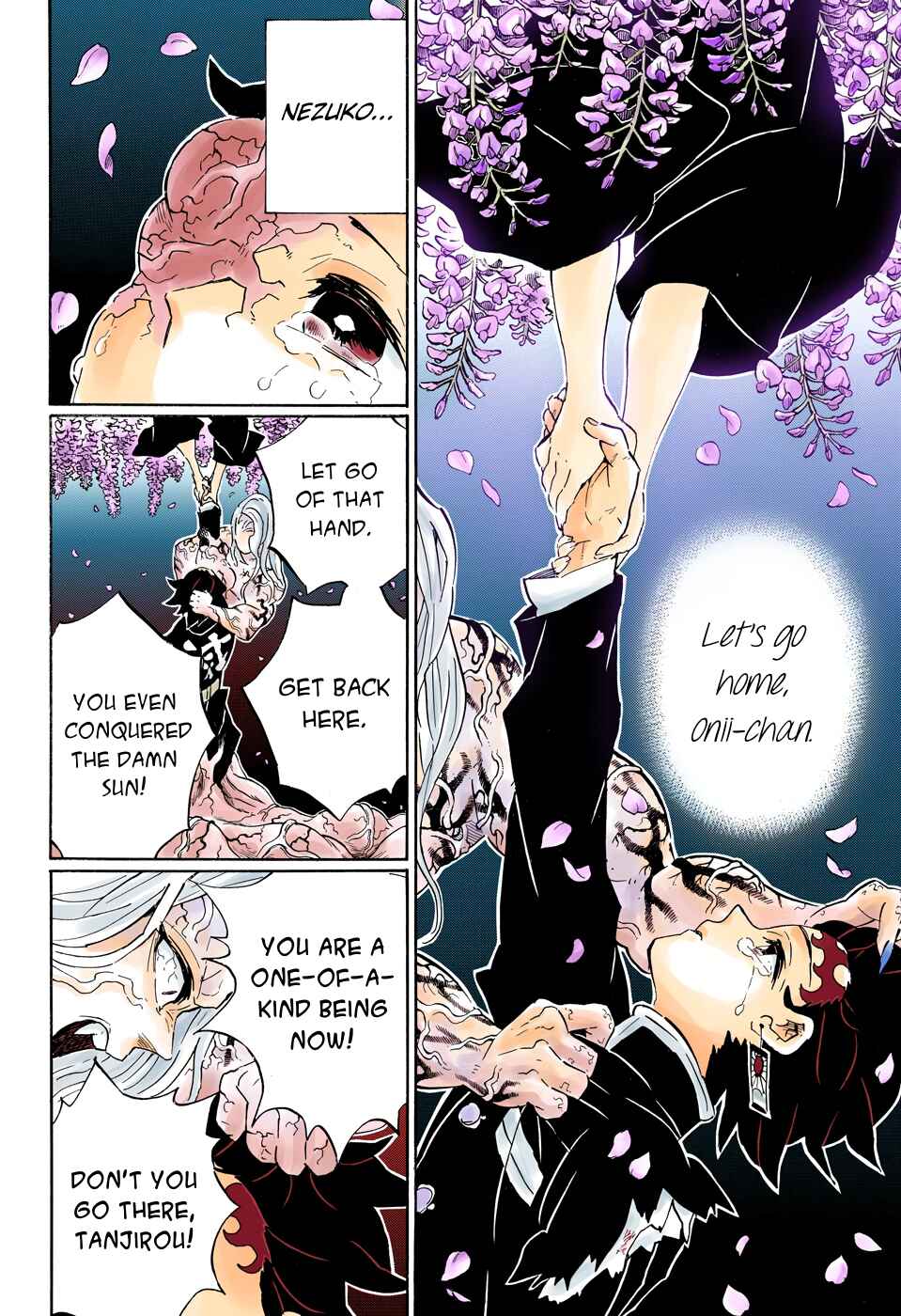 Page 10 Chapter 203 Demon Slayer: Kimetsu no Yaiba (Official Colored)