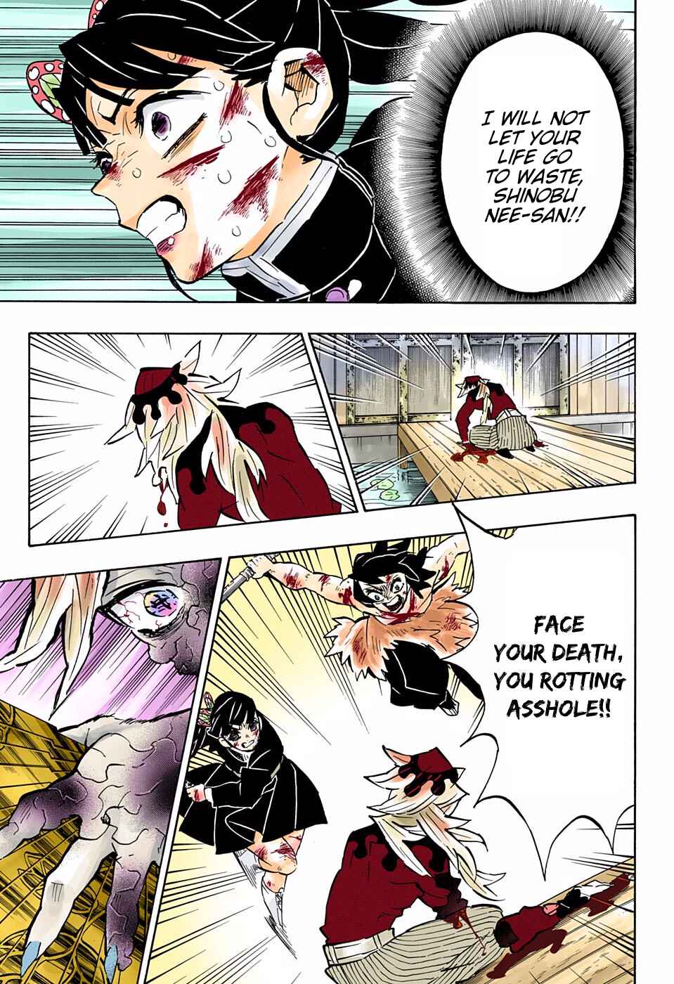Page 13 Chapter 162 Demon Slayer: Kimetsu no Yaiba (Official Colored)