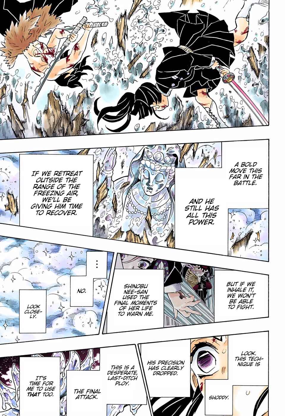 Page 16 Chapter 162 Demon Slayer: Kimetsu no Yaiba (Official Colored)
