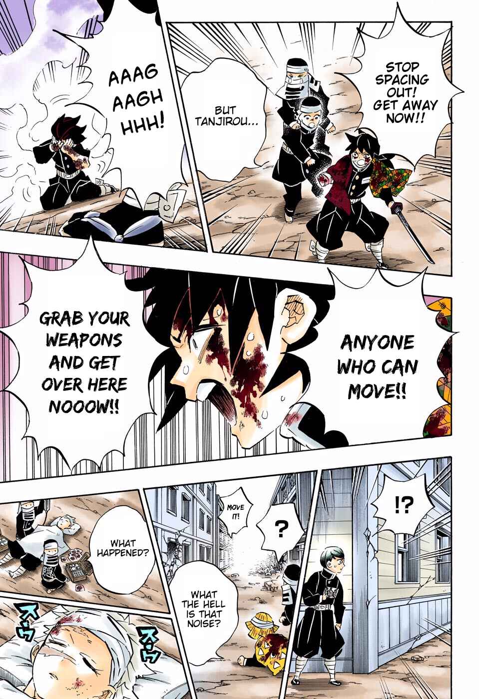 Page 11 Chapter 201 Demon Slayer: Kimetsu no Yaiba (Official Colored)