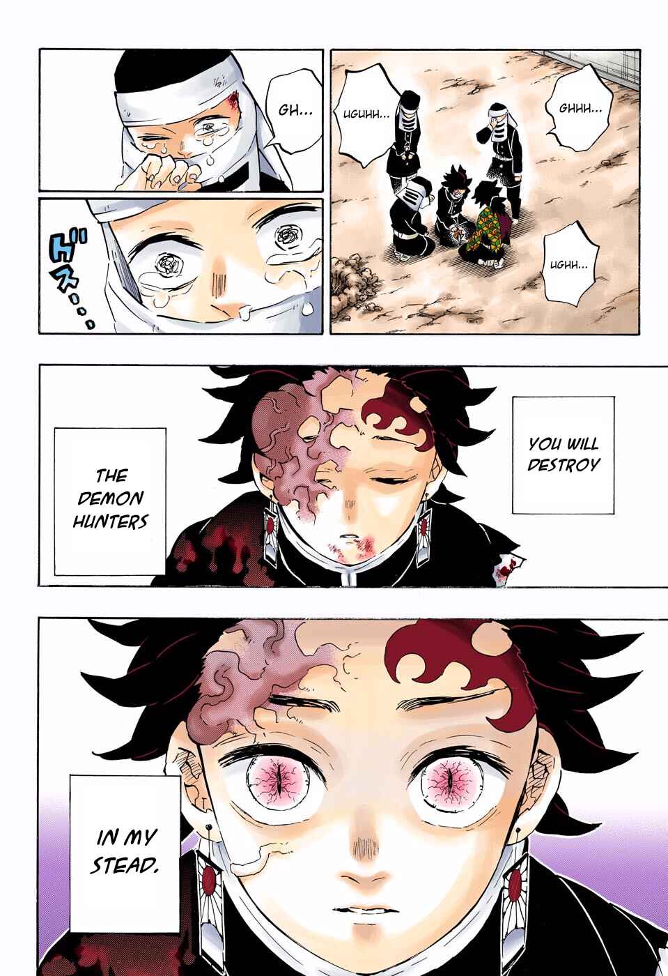 Page 6 Chapter 201 Demon Slayer: Kimetsu no Yaiba (Official Colored)