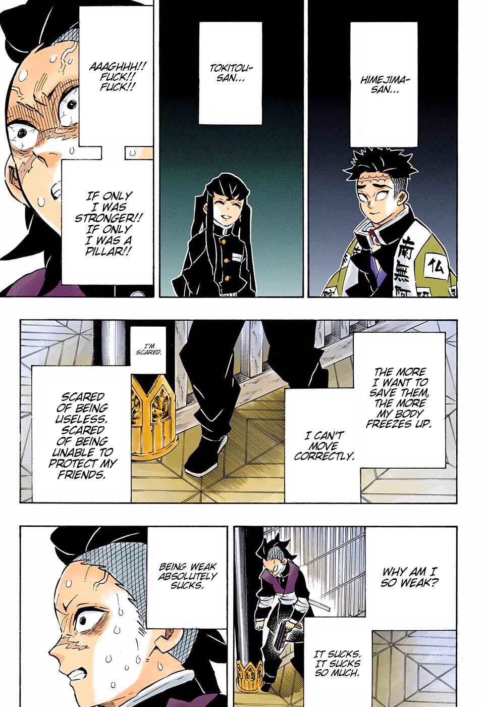 Page 15 Chapter 172 Demon Slayer: Kimetsu no Yaiba (Official Colored)
