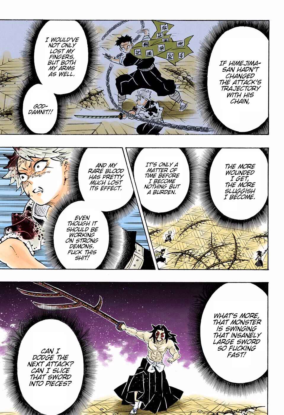 Page 3 Chapter 172 Demon Slayer: Kimetsu no Yaiba (Official Colored)