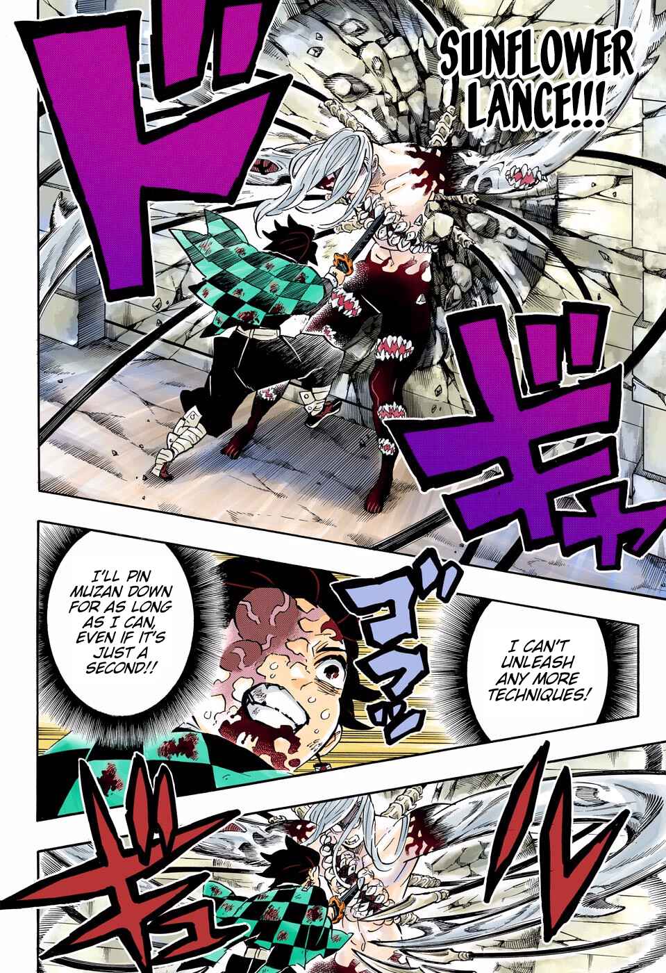 Page 14 Chapter 198 Demon Slayer: Kimetsu no Yaiba (Official Colored)