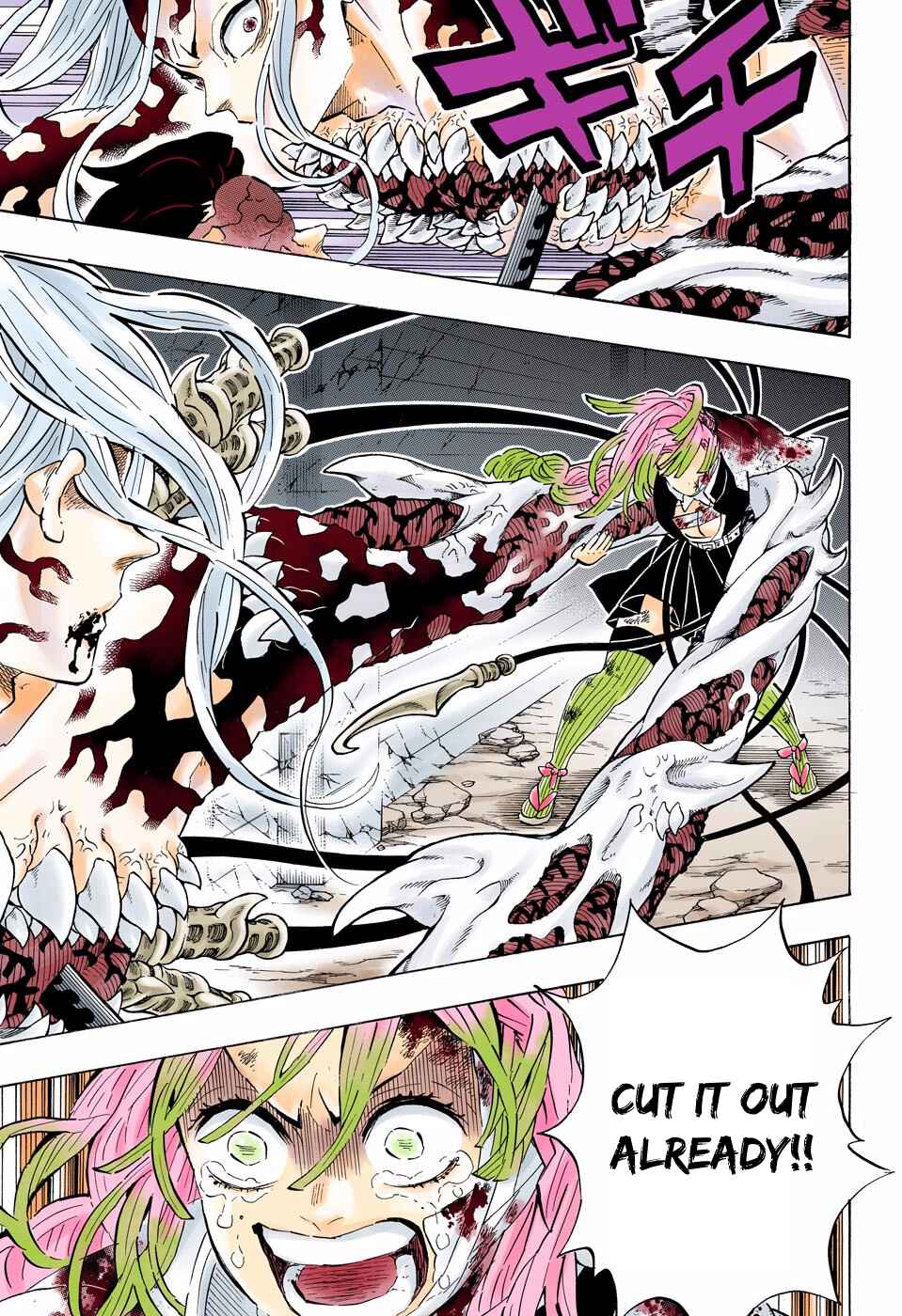 Page 15 Chapter 198 Demon Slayer: Kimetsu no Yaiba (Official Colored)